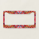 Search for colorful license plate frames Cute