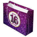 Search for sweet 16 gift bags Glitter