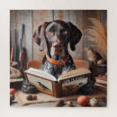 Search for hunting puzzles German shorthaired pointer