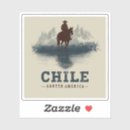 Search for chile vintage travel posters Lakeside scene design