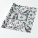 Search for money wrapping paper Dollar