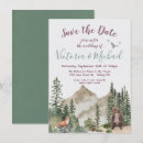 Search for adventure save the dates Watercolor