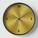 Search for black and gold clocks Glamorous