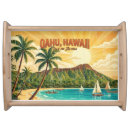 Search for hawaiian serving trays Retro