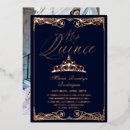Search for royal blue and silver invitations Mis quince anos