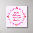 Search for baby birth canvas prints New parents