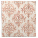 Search for peach napkins Vintage