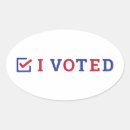 Search for campaign stickers I voted