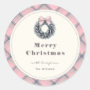 Search for pink christmas tags stickers Vintage