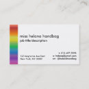 Search for gay pride business cards Professional