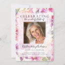 Search for memorial service invitations Pink