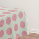 Search for pink polka dots tablecloths Chic