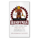 Search for handyman contractor business cards modern
