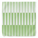 Search for green white striped bandanas Trendy
