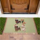 Search for christmas dog doormats Santa