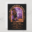 Search for retro halloween invitations Orange