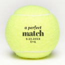 Search for wedding tennis balls Monogrammed names