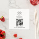 Search for qr code napkins Minimal
