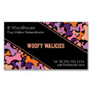 Search for dog day care business cards Veterinarian