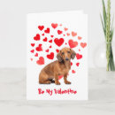 Search for dachshund valentines day cards Funny