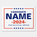 Search for political campaign outdoor signs Candidate