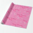 Search for numbers wrapping paper Pink