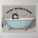 Search for cat bath art Tub