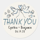 Search for sweet thank you stickers Whimsical