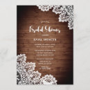 Search for lace bridal shower invitations Barn