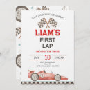 Search for race car birthday invitations Racing birthday party