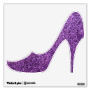 Search for glitter wall decals Purple