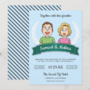 Search for comic wedding invitations Cartoon
