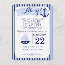 Search for nautical birthday invitations Anchor