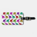 Search for elephant luggage tags Wild