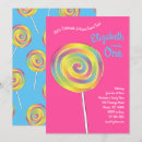 Search for rainbow lollipop invitations Cute