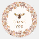 Search for bee thank you stickers Boho