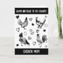 Search for chicken birthday cards Cute