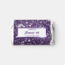 Search for purple sweet sixteen favors Glam