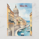Search for malta postcards Illustration