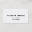 Search for humorous business cards Plain