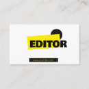Search for magazine editor business cards Book