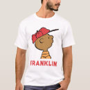 Search for franklin tshirts black comic strip character