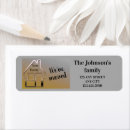 Search for change of return address labels Simple