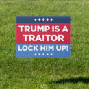 Search for trump outdoor signs lock him up