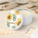 Search for sunflower wedding favors Greenery