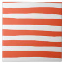 Search for orange and white tiles Striped