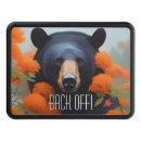 Search for bear trailer hitch covers Wild animal