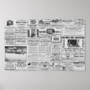 Search for newspaper posters Black