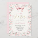 Search for fancy baby shower invitations Blush pink