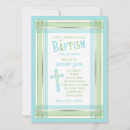 Search for mint baptism invitations Green